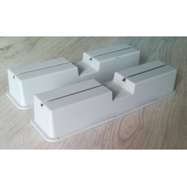 Plastový podstavec PVC sivý 420mm Plastový podstavec PVC sivý 420mm